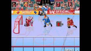 Hit the Ice {Williams & Taito} - [1990] - Game Play