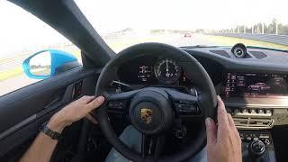 Porsche 992 GT3 track test Moscow Raceway