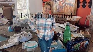 Messy kitchen Clean With Me | Real Life Cleaning and Decluttering | Motivational Mindset 2025