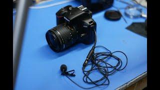 Nikon D3500 mic modification*external jack *