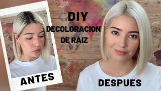 DIY RETOQUE DE RAÍZ EN CABELLO RUBIO PLATINADO