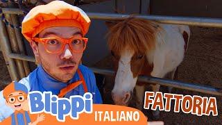 Blippi alla Fattoria di Danny | Blippi in Italiano | Video educativi per bambini