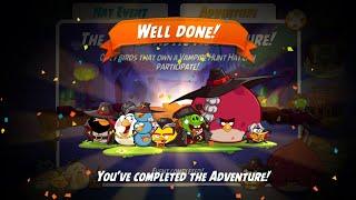 Angry Birds 2 - The Fang-Tastic Adventure - Level 8 with Blues,Chuck,Leo,Bomb