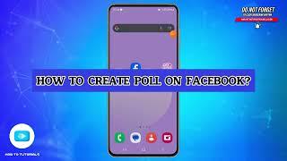 How To Create Poll On Facebook 2025 | Engage Your Audience With Interactive Polls