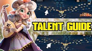 call of dragons - Thaleia talent tree guide | warpets artifacts pairings