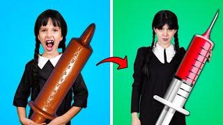 Wednesday Addams Her İşi Başarıyla Atlıyor | Gotcha’dan Çılgın Meydan Okumalar ve Komik Anlar