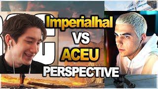 TSM Imperialhal team vs ACEU team in ranked | PERSPECTIVE  ( apex legends )