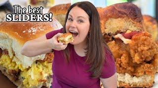 3 Best SLIDERS RECIPES for this Summer! | EASY SUMMER recipes!