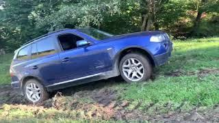 BMW X3 E83 - Xdrive offroad mud - DSC on