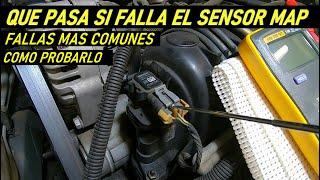 Que pasa cuando falla el sensor MAP (fallas comunes y como medirlo)