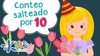 Conteo salteado de 10 para niños | Cómo hacer conteo salteado. Kids Academy