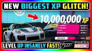 How to Level Up INSANELY FAST in Forza Horizon 5 - BIGGEST INFLUENCE/XP GLITCH!