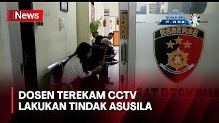 Terekam CCTV Lakukan Tindak Asusila terhadap Mahasiswi, Dosen Dipecat dan Dijadikan Tersangka