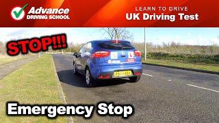 Emergency Stop Exercise  |  2024 UK Driving Test