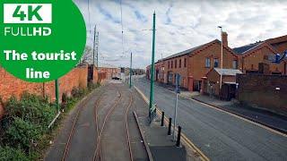 Vintage Tram Ride From The Top Deck - Wirral Transport Museum Birkenhead [4k]