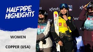 Gu edges Atkin and Sharpe for her third straight HP win | FIS Freestyle Skiing World Cup 24-25