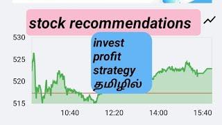 stock recommendations @stockmarketmani