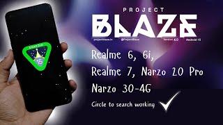 Blaze OS Android 15 for Realme 6, 7, Narzo 20 Pro & Narzo 30 4G [] Another Stable A15 Build