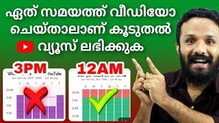 ഇങ്ങനെ ചെയ്ത് നോക്കൂWhich is best time to upload Youtube videos