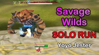 Savage Wilds Solo Run Yoyo Jester | Flyff