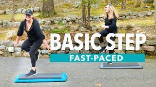 Fast Basic Step Workout #5 with my twin sister. (36 MIN)