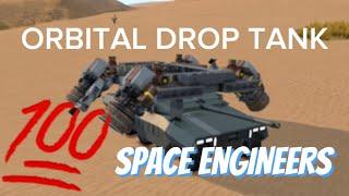 ORBITAL DROP TANK (concept video) - Space Engineers