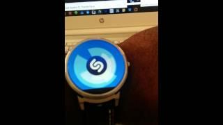 Shazam on Android wear