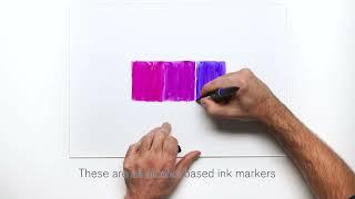 Using Winsor & Newton Promarkers on Perspex | Winsor & Newton Masterclass