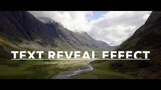 Easy Text Reveal Effect for Cinematic Titles - Final Cut Pro Tutorial