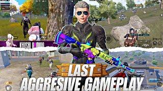 LAST AGGRESSIVE GAMEPLAY  | FASTEST 3 FINGER PLAYER | BGMI | BGMI GAMEPLAY