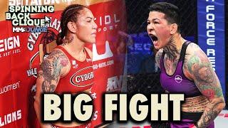 Cris Cyborg vs. Larissa Pacheco OFFICIAL: Best Fight in Women's MMA Today? | Spinning Back Clique