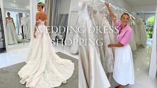 Come Wedding dress shopping with me...| THE WEDDING CLUB, HALO & WREN