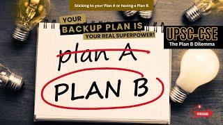 UPSC Plan B Strategies That Actually Work