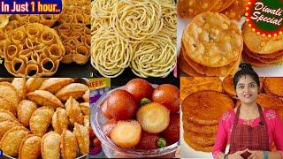 சுலபமான முறையில் 6 வகை தீபாவளி ஸ்வீட்ஸ்| DIWALI SWEETS IN TAMIL | diwali sweet recipes in tamil