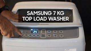 Samsung 7 KG Top Load Washing Machine WA70H4000 - Review