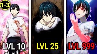 (1-3) He Got All 7 SS-RANK Skills, So He DECIDE To BECOME The LVL 999 Demon! | Manhwa Recap