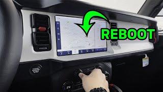 How to Soft Reboot the Ford Sync4 Infotainment Screen