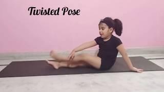 Mayra (Y140)| Aadi Yoga Kids Contest | Junior Kid category (3-7 years)