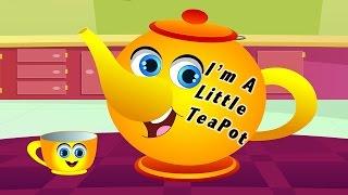 I'm a Little Teapot - 3D Animation English Nursery Rhymes For children with Lyrics