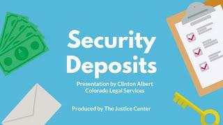 Security Deposits