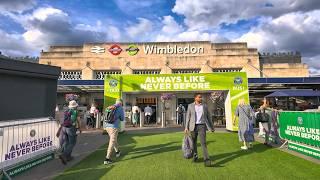  London Walk of Wimbledon Village to Wimbledon Station during Tennis Championships  4K HDR