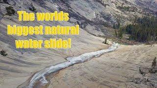 Dropping the worlds biggest natural water slide in kayaks!