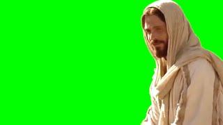 Jesus talking Chroma Keyer/Green Screen - AUDIO