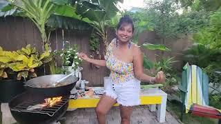   Happy Ole Years.  Guyanese Chicken Cook-up- Rice Recipe.  #guyana