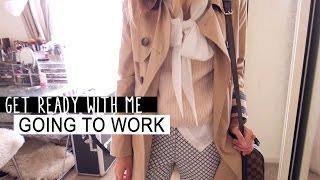 Get Ready With Me | Going to work (makeup and outfit)