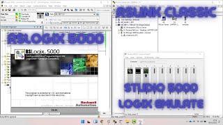 Part 5 | Simulation and download program | RsLogix5000 | RsLink Classic | Studio 5000 Logix emulate