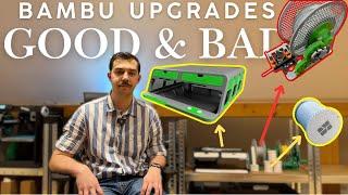 Bambu Lab Upgrades: The Good, The Bad & The Useless | BLV Riser, Respooler, Spool Weights | Vlog #4