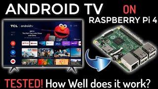 Testing Android TV on My Raspberry Pi 4 | Can This Replace Your Favorite Streaming Device?