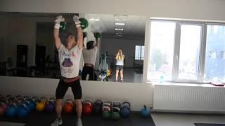 Kettlebell Jerk (Mykhailo Markanych) 24+24*50