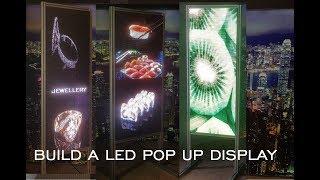 how to build a LED Pop up Display | Incredibly Easy ! !